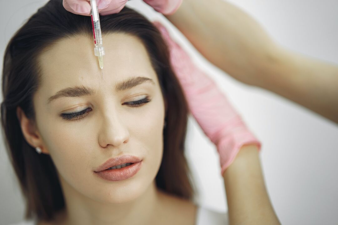 Botox injekciók a fiatalításhoz